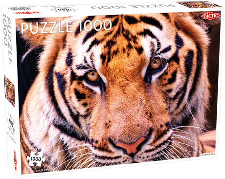Tactic Puzzle 1000 pc Tiger Portrait 56626T