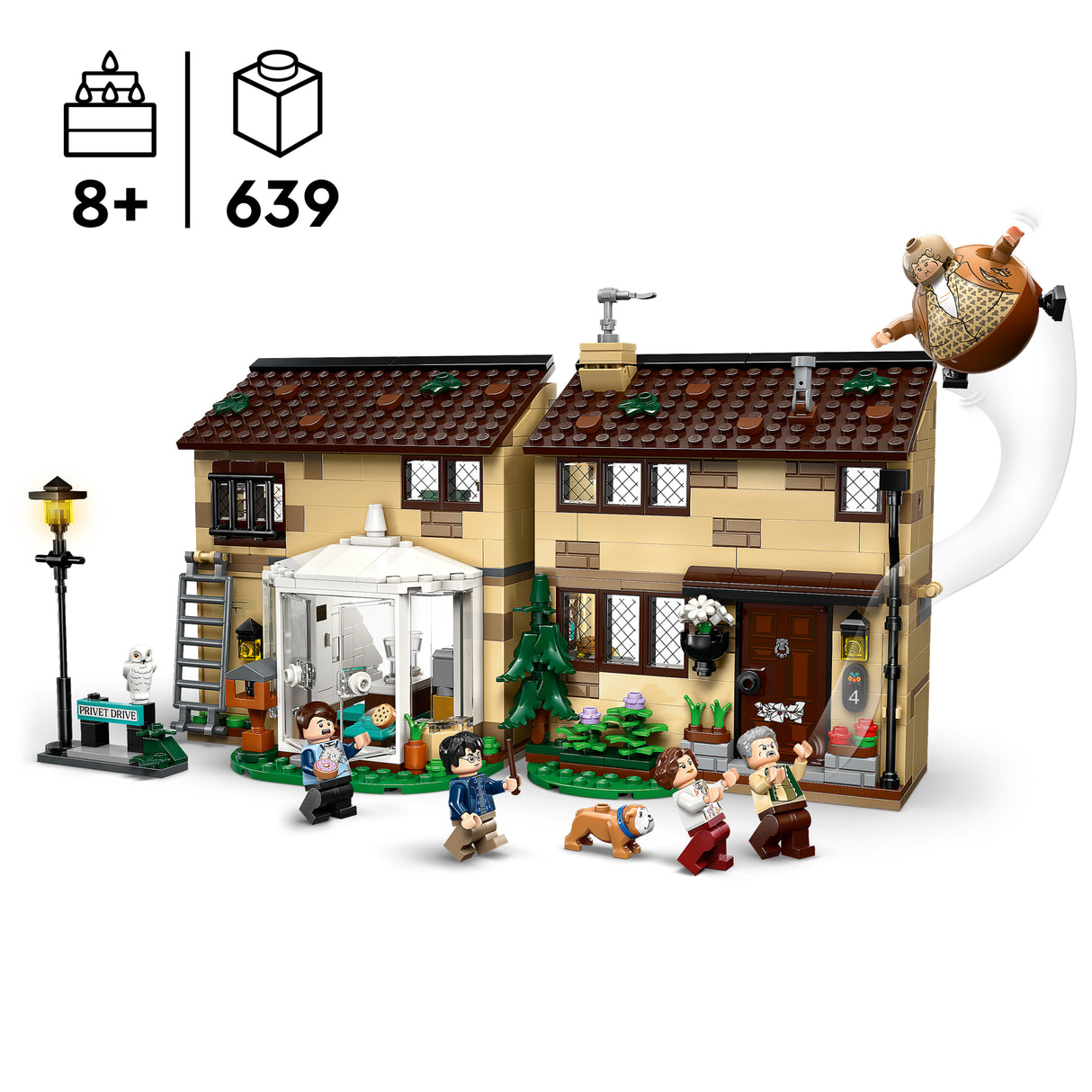 LEGO Harry Potter Privet Drive: Aunt Marge's Visit 76451L