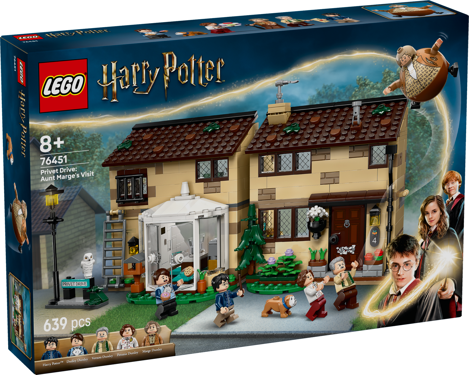 LEGO Harry Potter Privet Drive: Aunt Marge's Visit 76451L