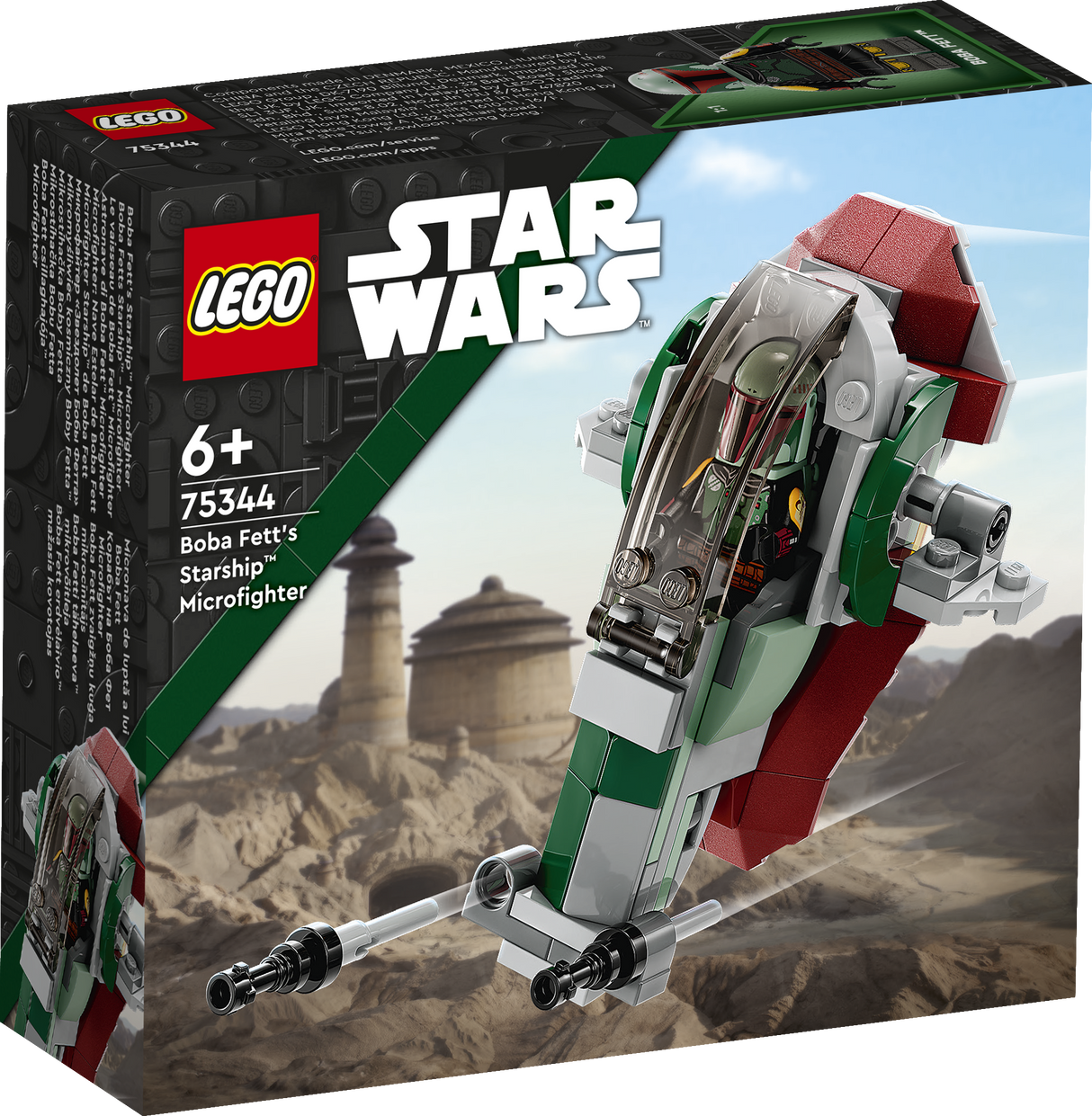 LEGO Star Wars Boba Fett's Starship Microfighter 75344L