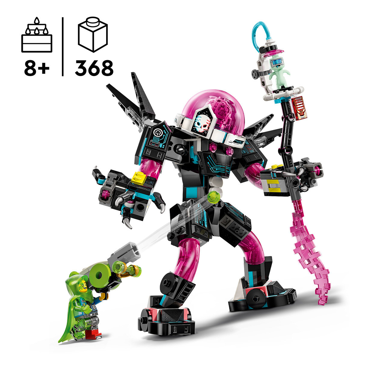 LEGO Dreamzzz Mateo vs. Cyber Brain Mech 71495L