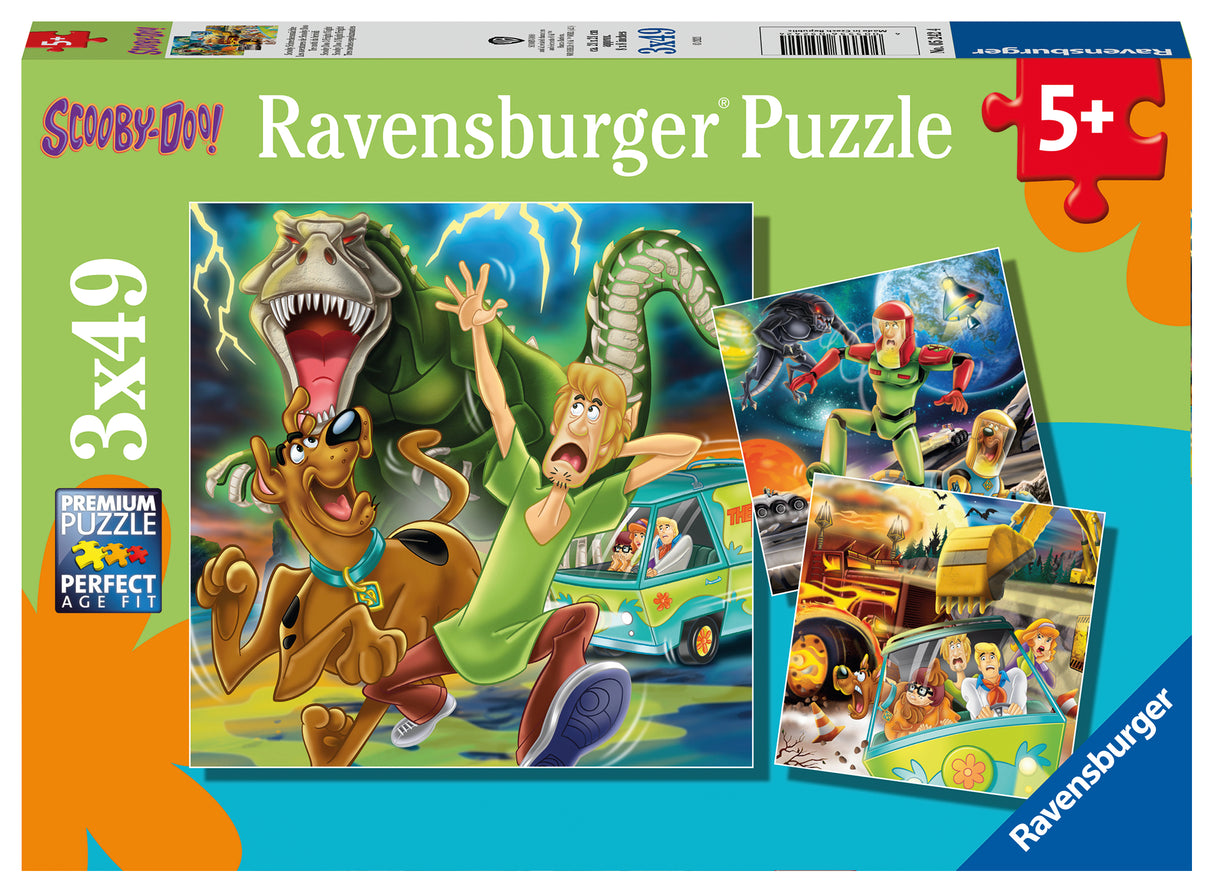 Ravenburgeri Puzzle 3x49 pc Scooby Doo 052424V