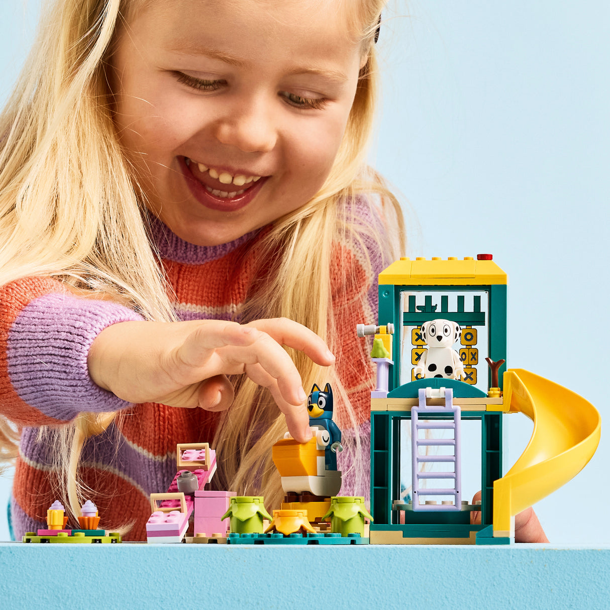 LEGO 4PLUS Playground Fun with Bluey and Chloe 11201L