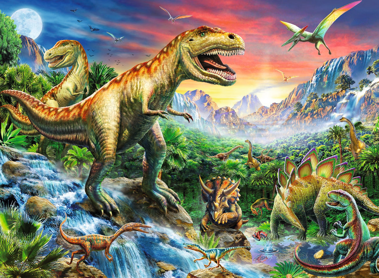Ravensburger Puzzle 100 pc Time of the Dinosaurs 106653V