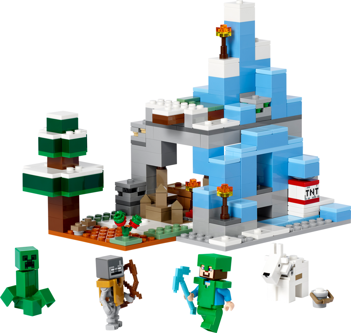 LEGO Minecraft The Frozen Peaks 21243L