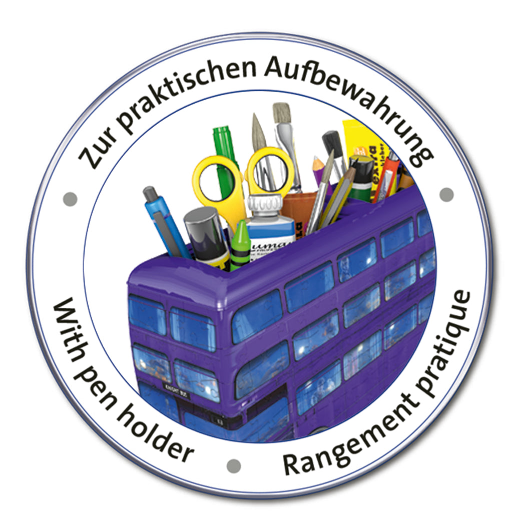 Ravensburger 3D puzzle Harry Potter bus pencil case 162 pcs 111589V