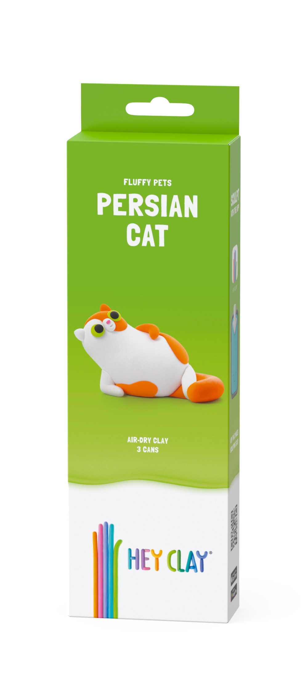 HEY CLAY Modeling Clay 3 pcs: Persian Cat 30113E