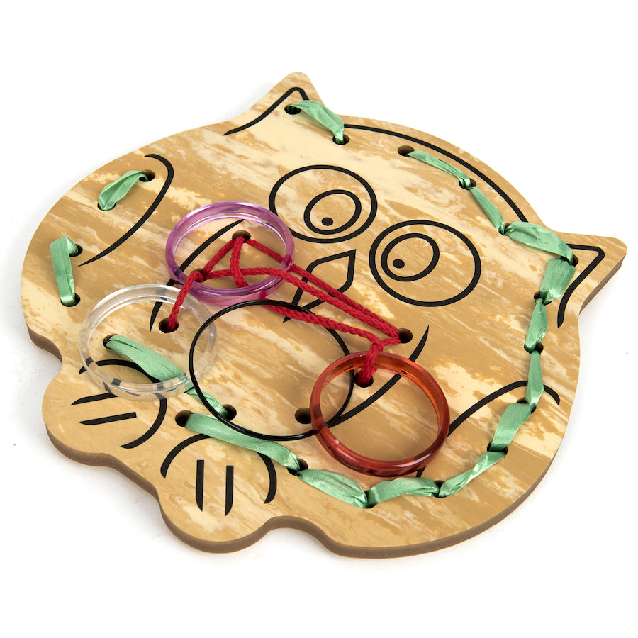 TTS Animal Design Foam Outdoor Lacing Boards EY06696B