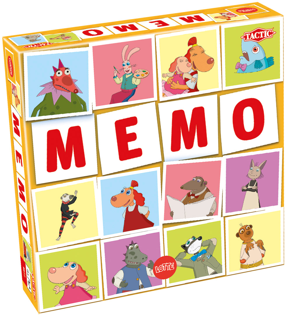 Tactic Board Game Memo Lotte 56487T