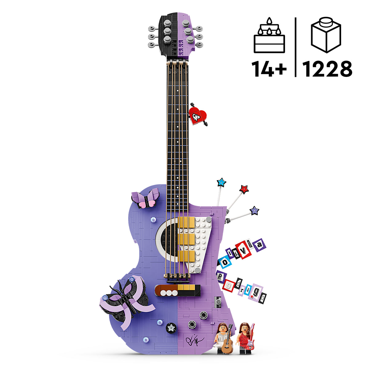 LEGO Editions Olivia Rodrigo’s Dual Guitar 43031L