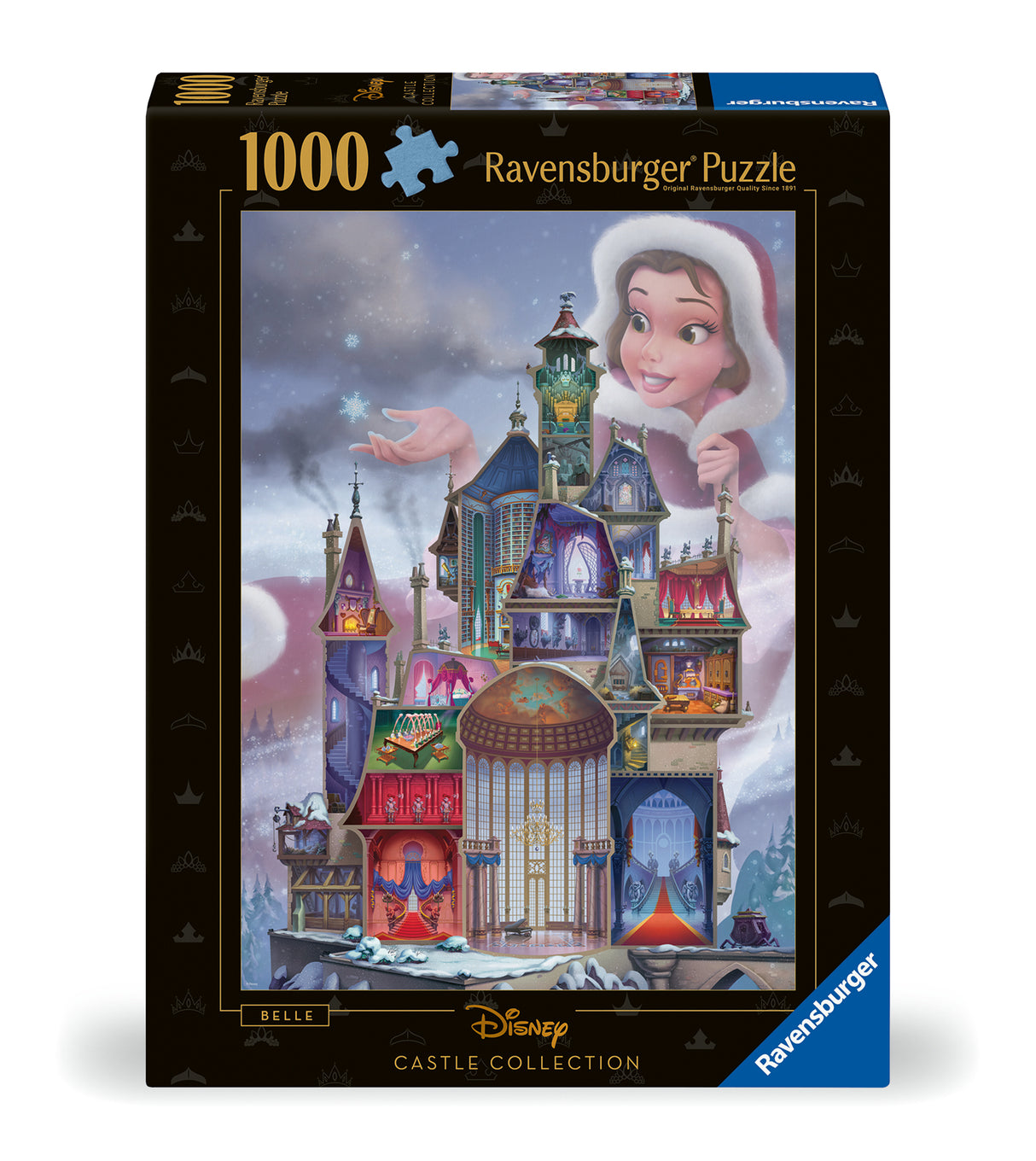 Ravensburger Puzzle 1000 pc Disney´s Belle Castle
 12000262V