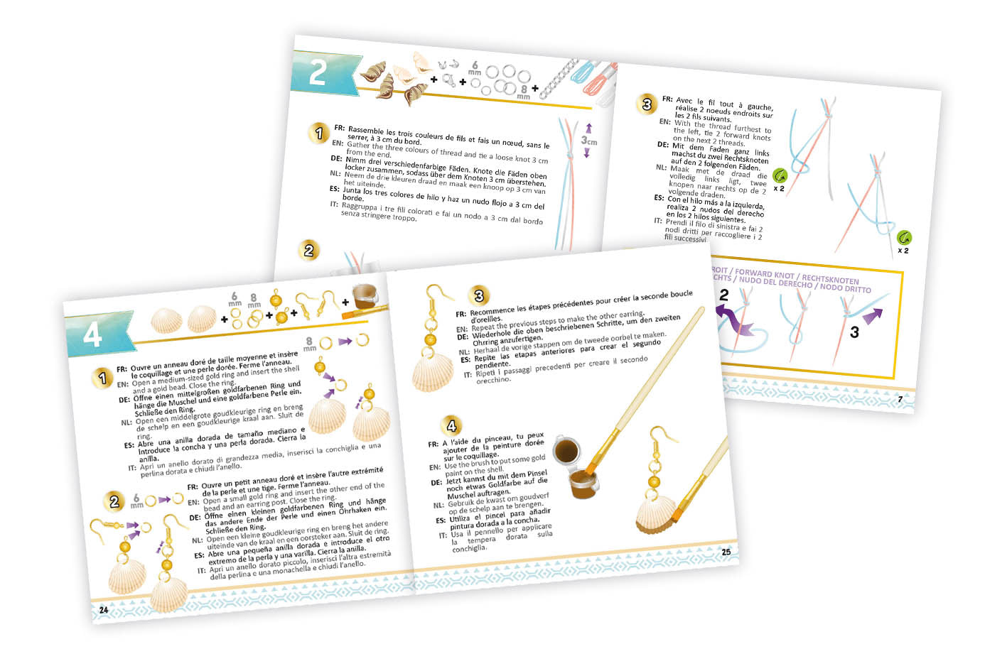 Buki Buki Handicraft set Shells BE122I