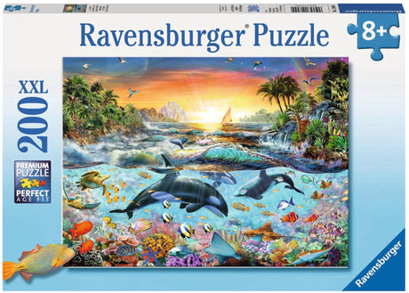 Ravensburger Puzzle 200 pc Orca Paradise 128044V