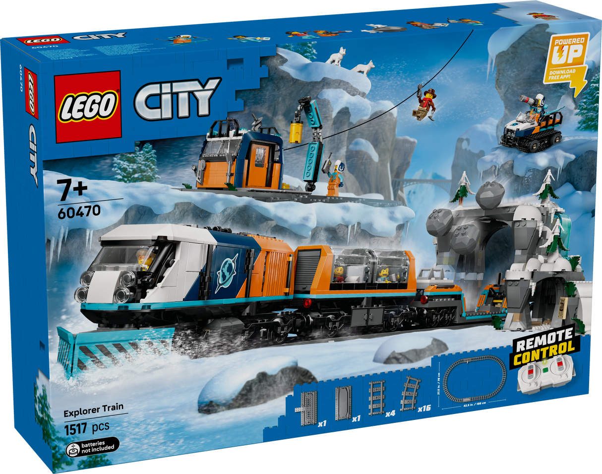 LEGO City Explorers' Arctic Polar Express Train
 60470L