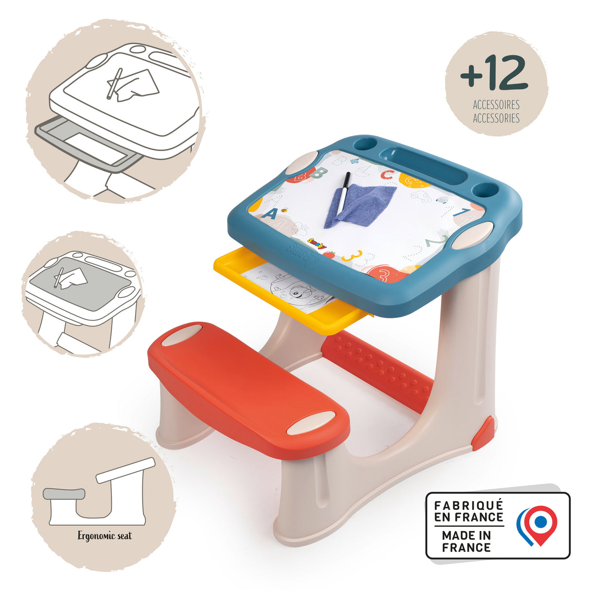 Smoby Desk 2in1 Colorful 420224S