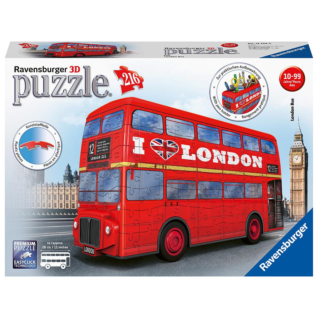 Ravensburger 3D Puzzle London Bus 125340V