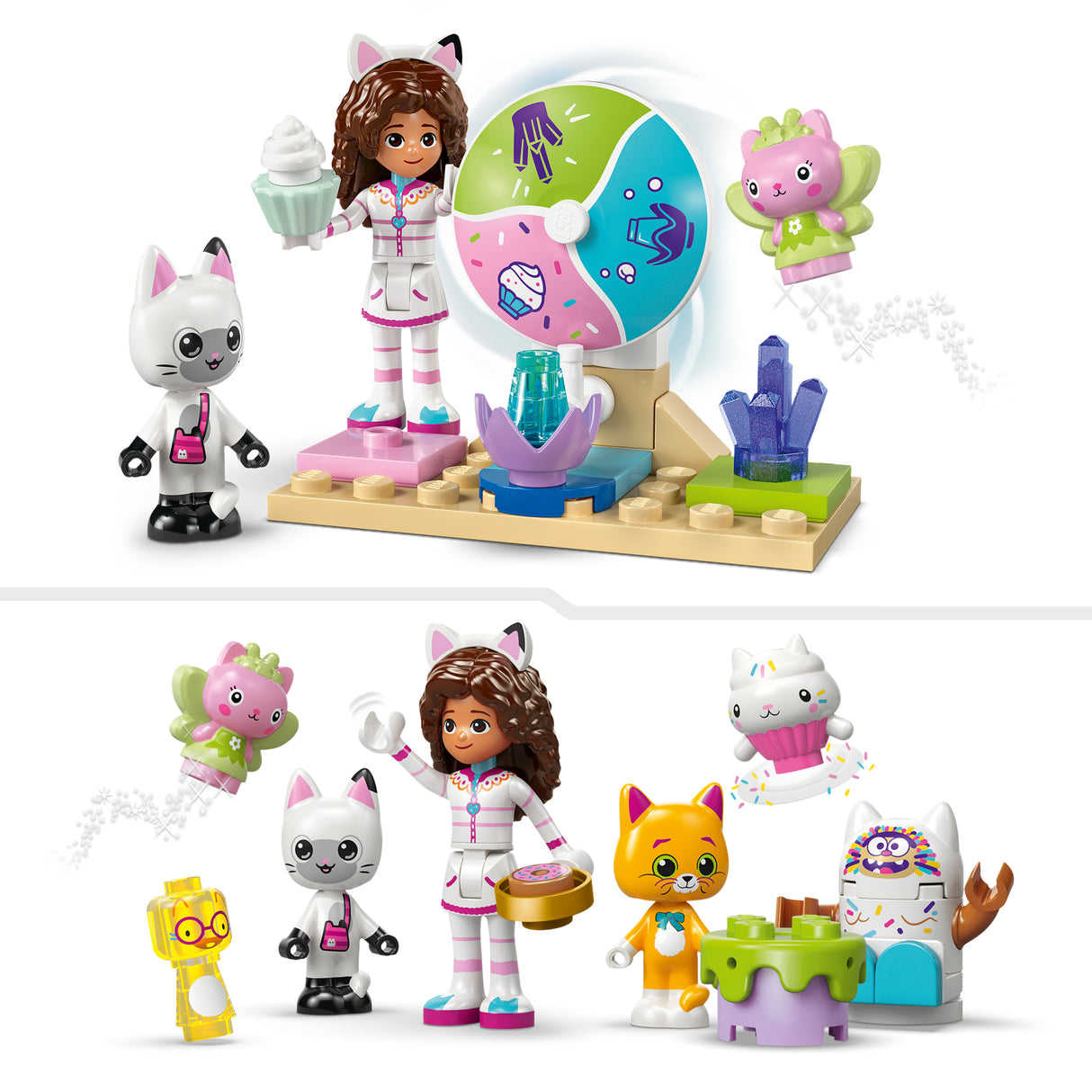 LEGO Gabby`s Dollhouse Sweet Treat Mountain & Kitty Garden 11205L