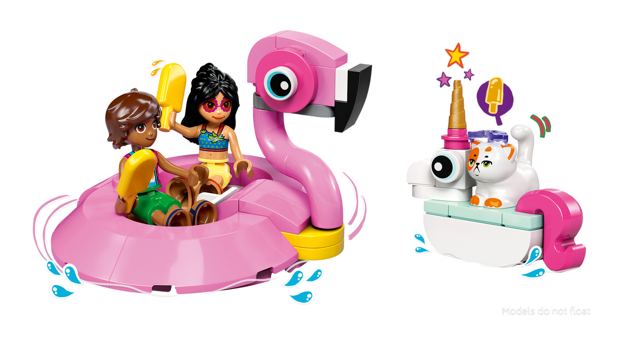 LEGO Friends Unicorn & Flamingo Pool Party 42658L