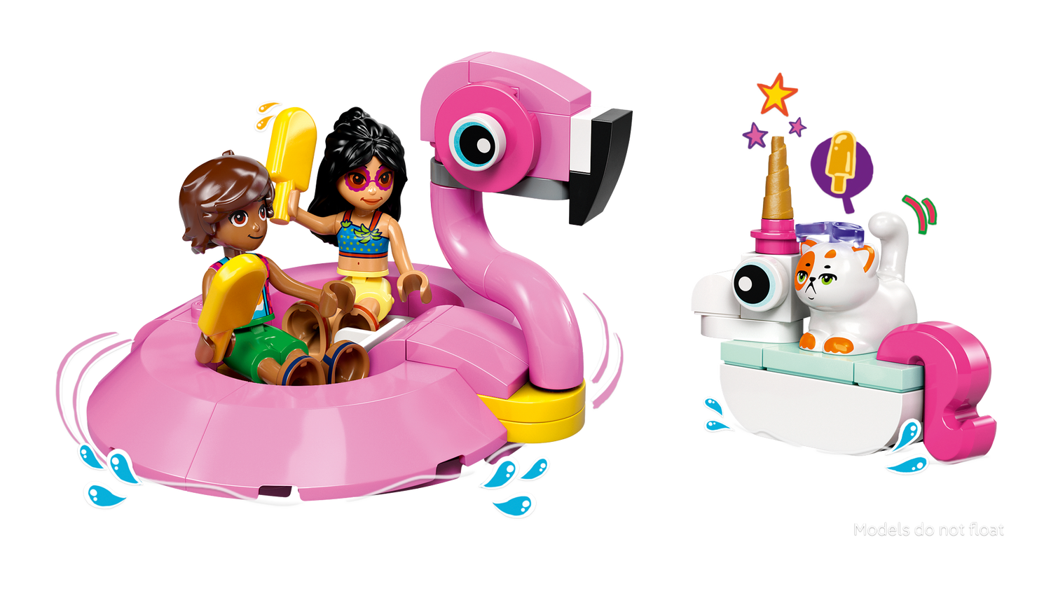 LEGO Friends Unicorn & Flamingo Pool Party 42658L
