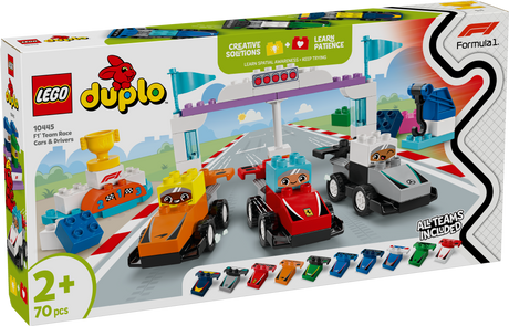 LEGO DUPLO F1 Team Race Cars & Drivers 10445L