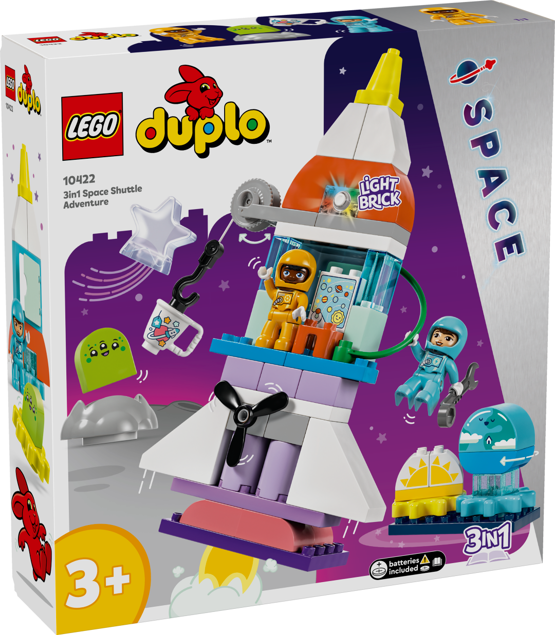 LEGO DUPLO 3in1 Space Shuttle Adventure 10422L