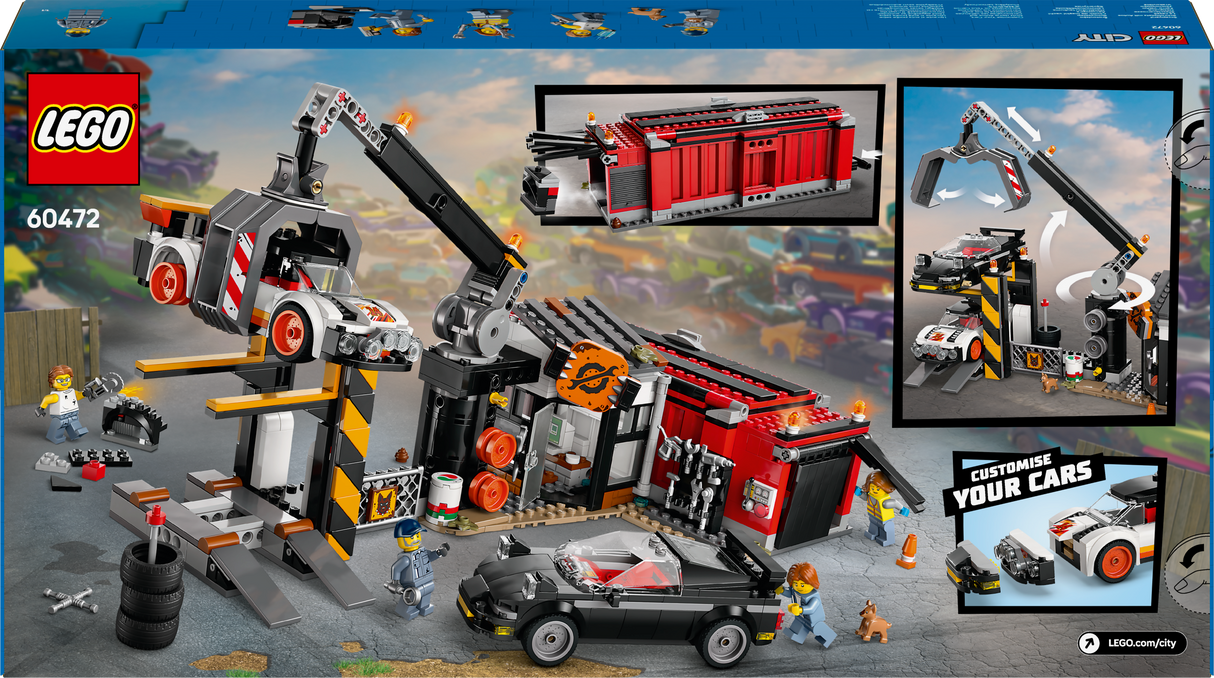 LEGO City Scrapyard with Cars 60472L