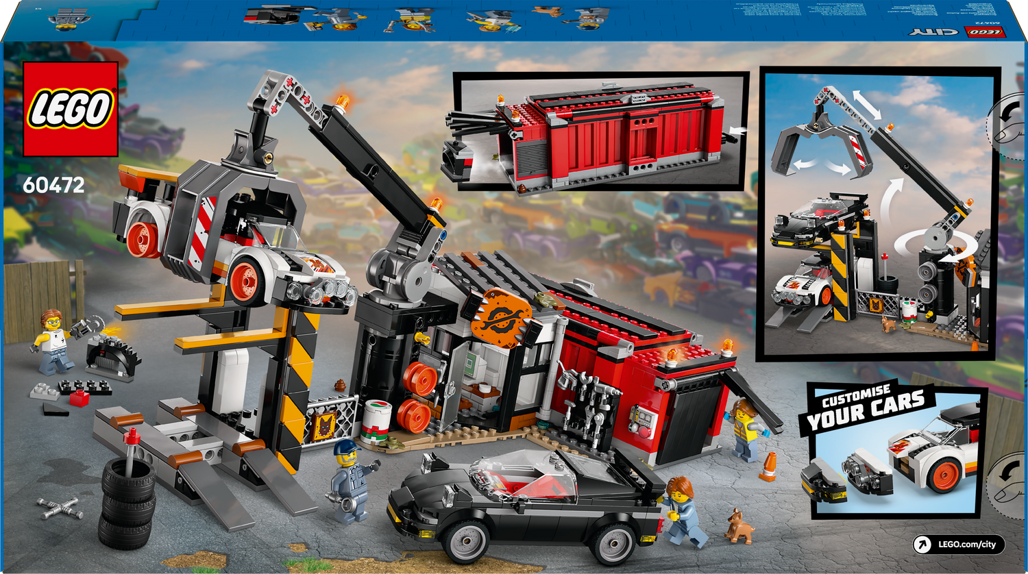 LEGO City Scrapyard with Cars 60472L