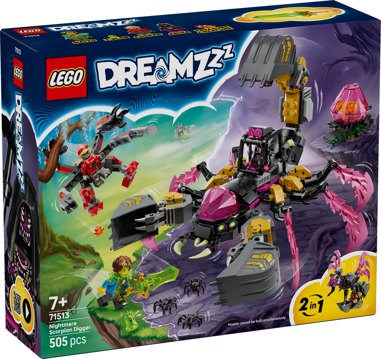 LEGO DREAMZzz Nightmare Scorpion Digger 71513L