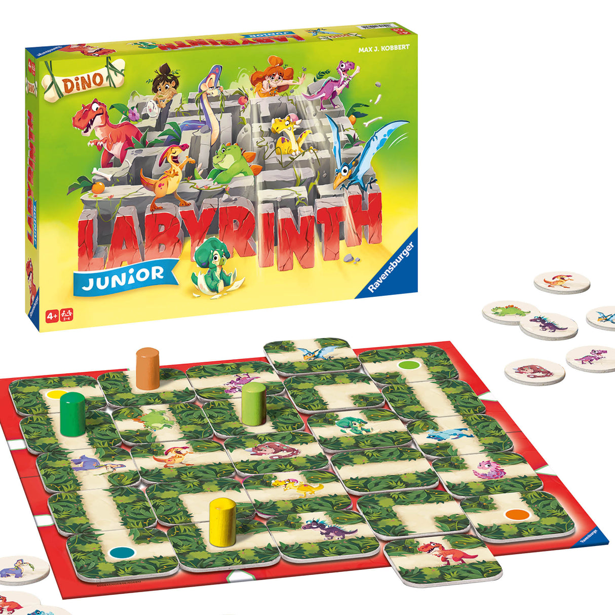 Ravensburger Board Game Junior Labyrinth with Dinos 20980U