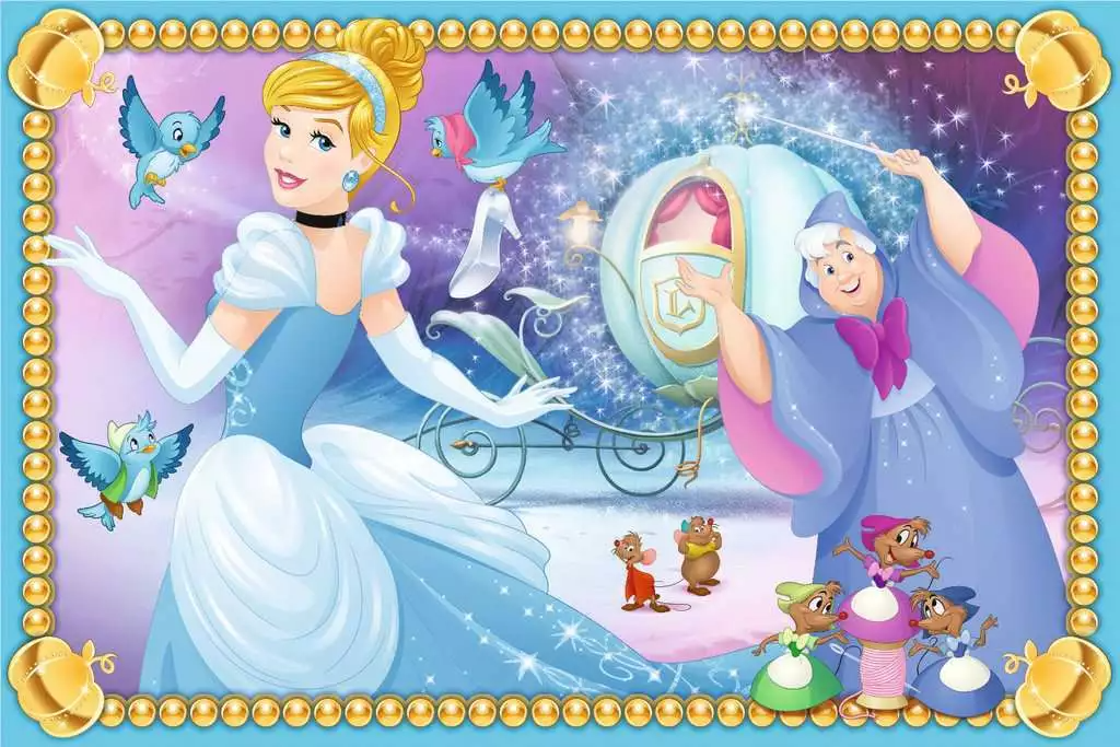 Ravensburger Cube Puzzle Disney Princess 074280V