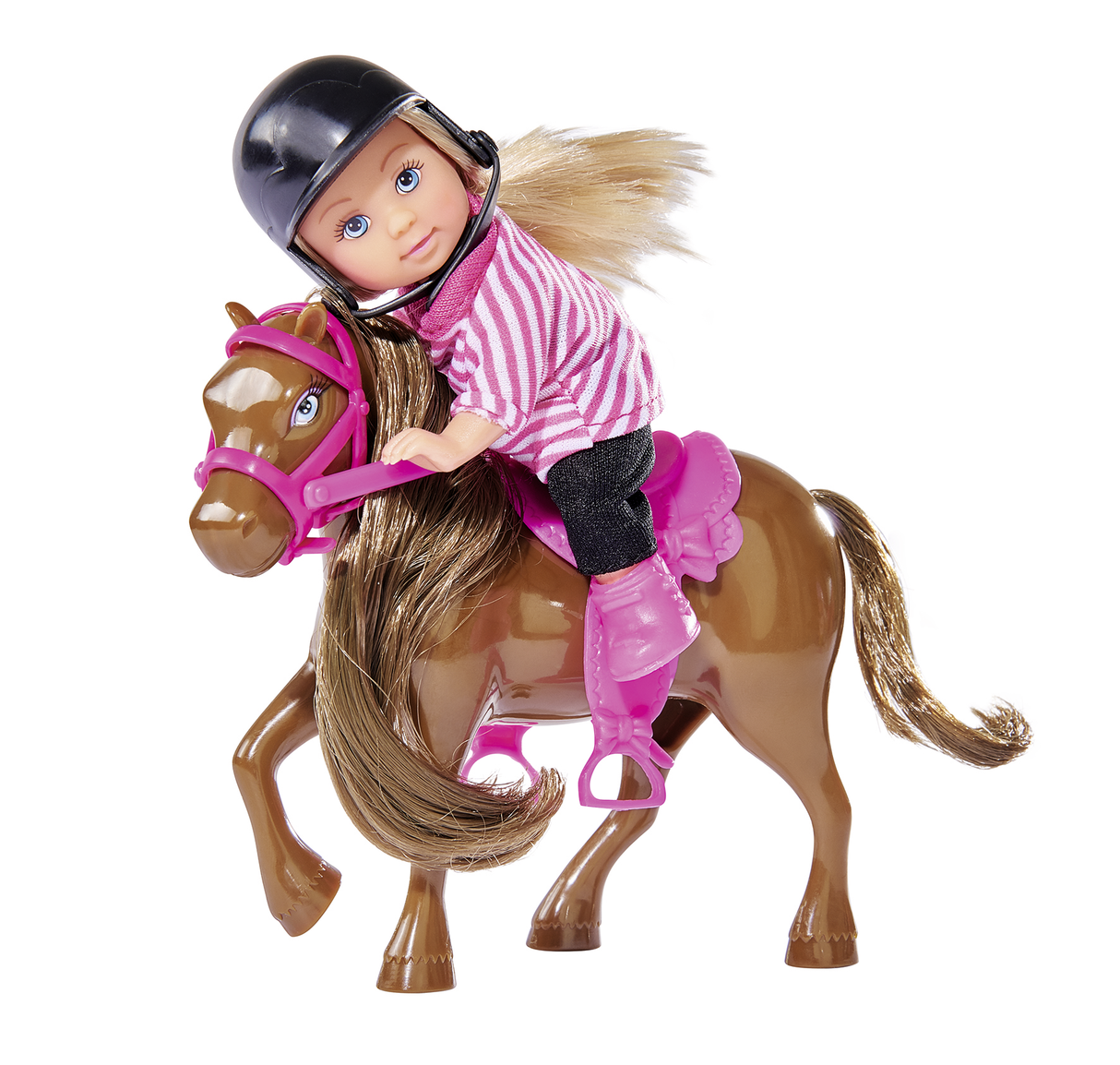 Simba Doll Evi With A Horse 3 Different 105737464B