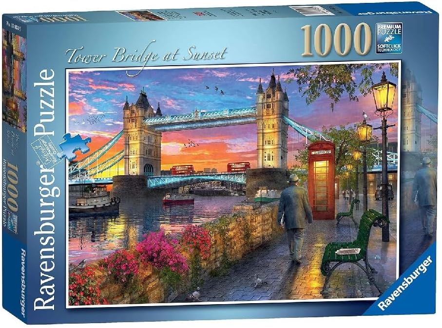 Ravensburger Puzzle 1000 pc Tower Bridge At Sunset
 12000041V