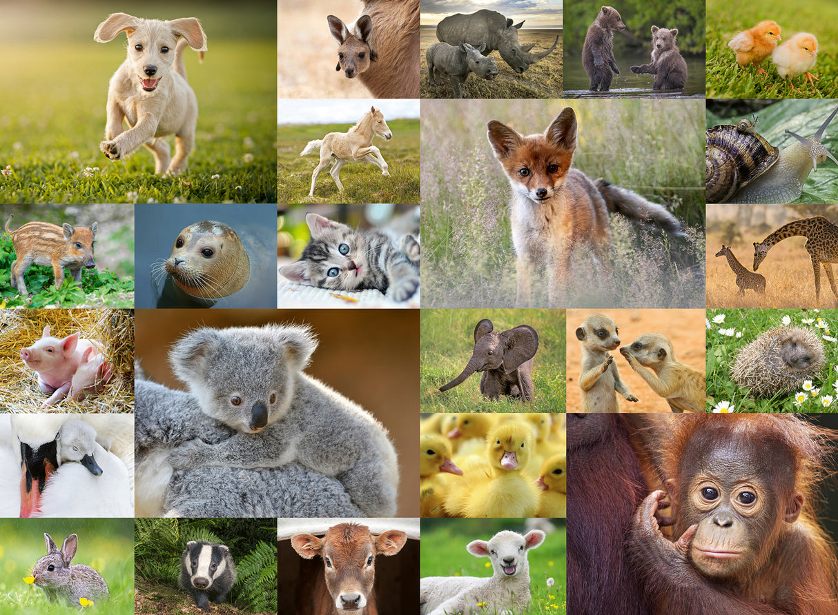 Ravensburger Puzzle 200 pc Baby Animals 133536V