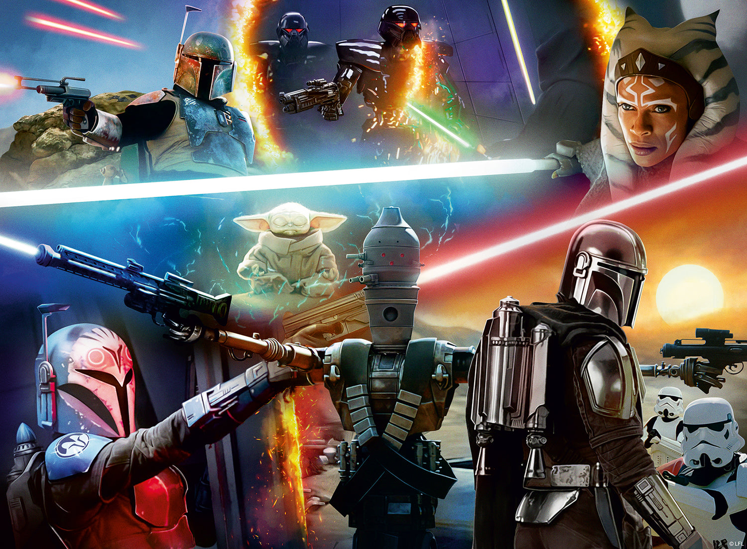 Ravensburger Puzzle 300 pc Star Wars 132799V