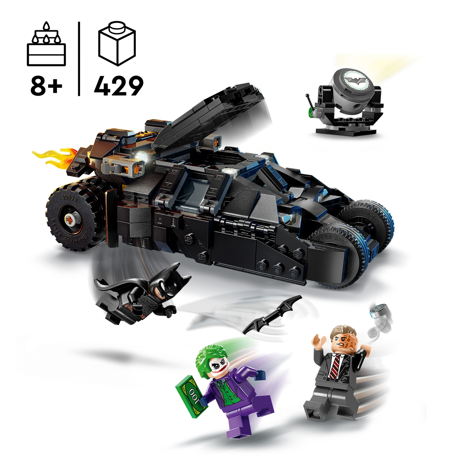 LEGO Super Heroes Batman Tumbler vs. Two-Face & The Joker 76303L