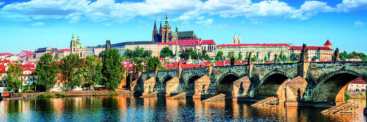 Dino Panoramic Puzzle 1000 pc Charles Bridge 54538D