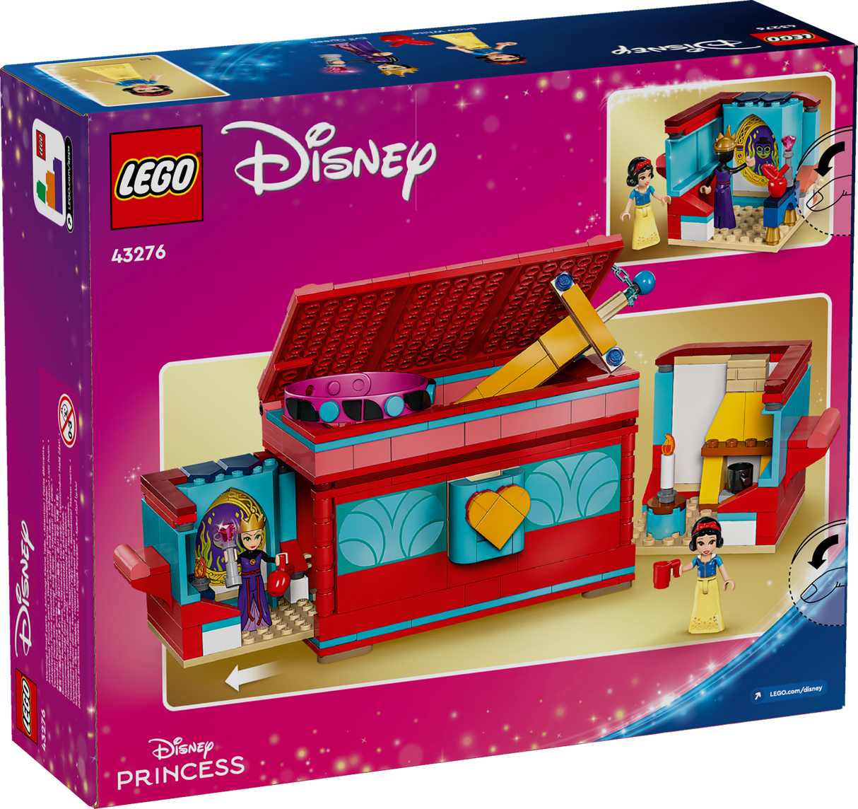 LEGO Disney Snow White's Jewellery Box 43276L