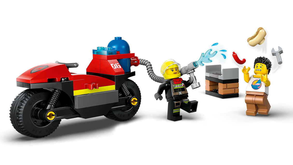 LEGO City Fire Rescue Motorcycle 60410L