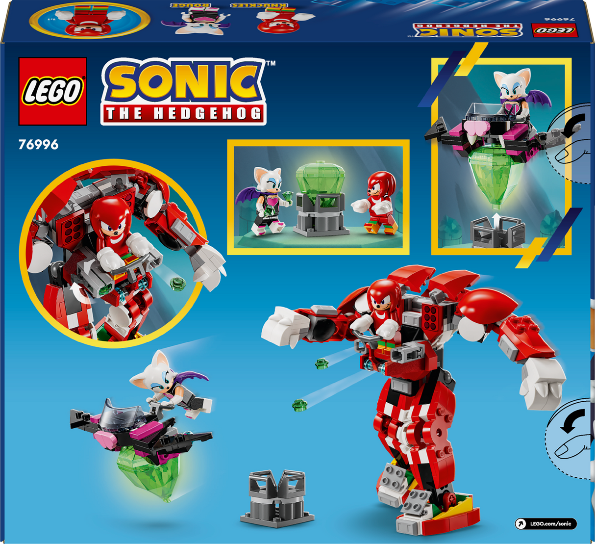 LEGO Sonic Knuckles' Guardian Mech 76996L