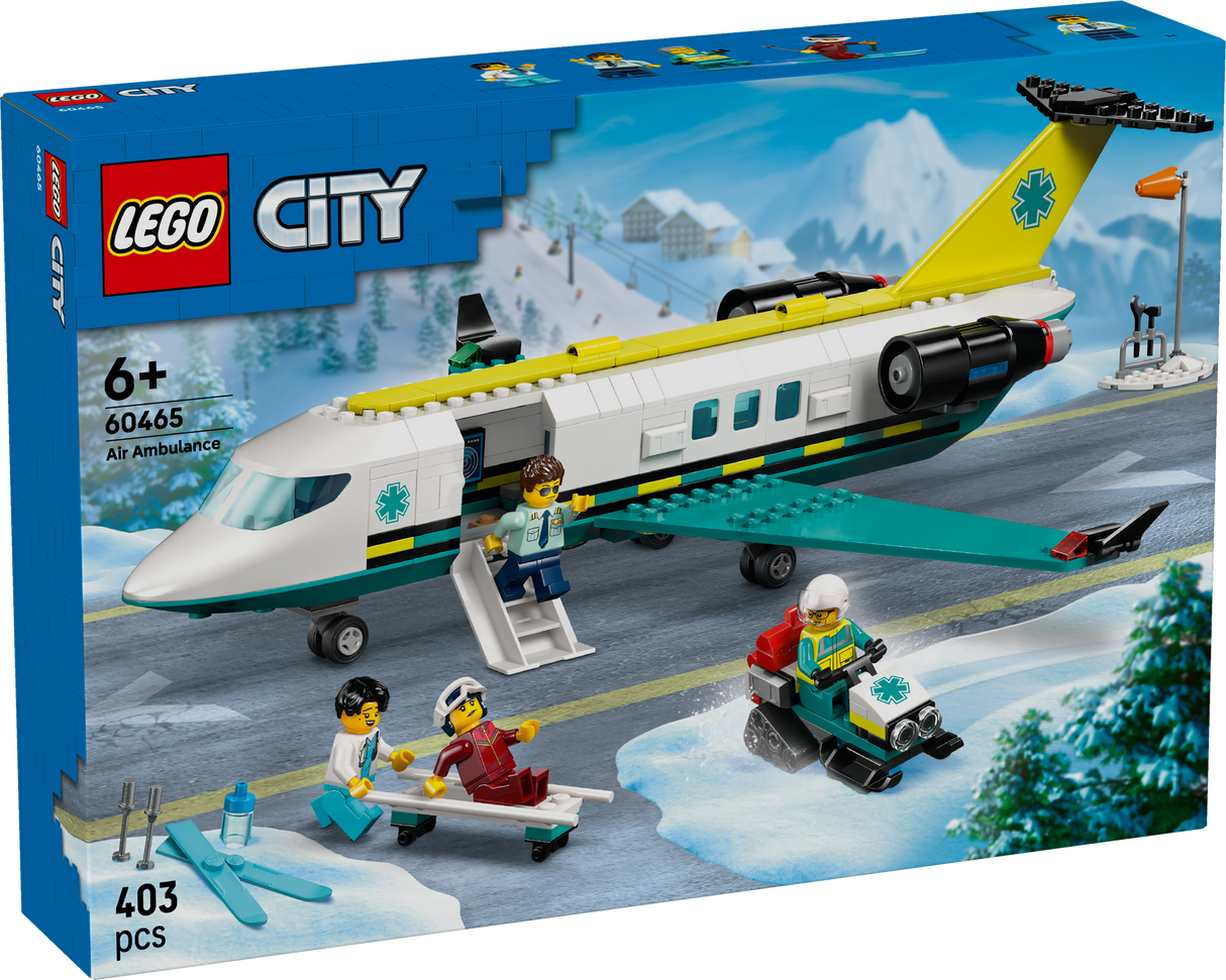 LEGO City Emergency Air Ambulance Airplane 60465L