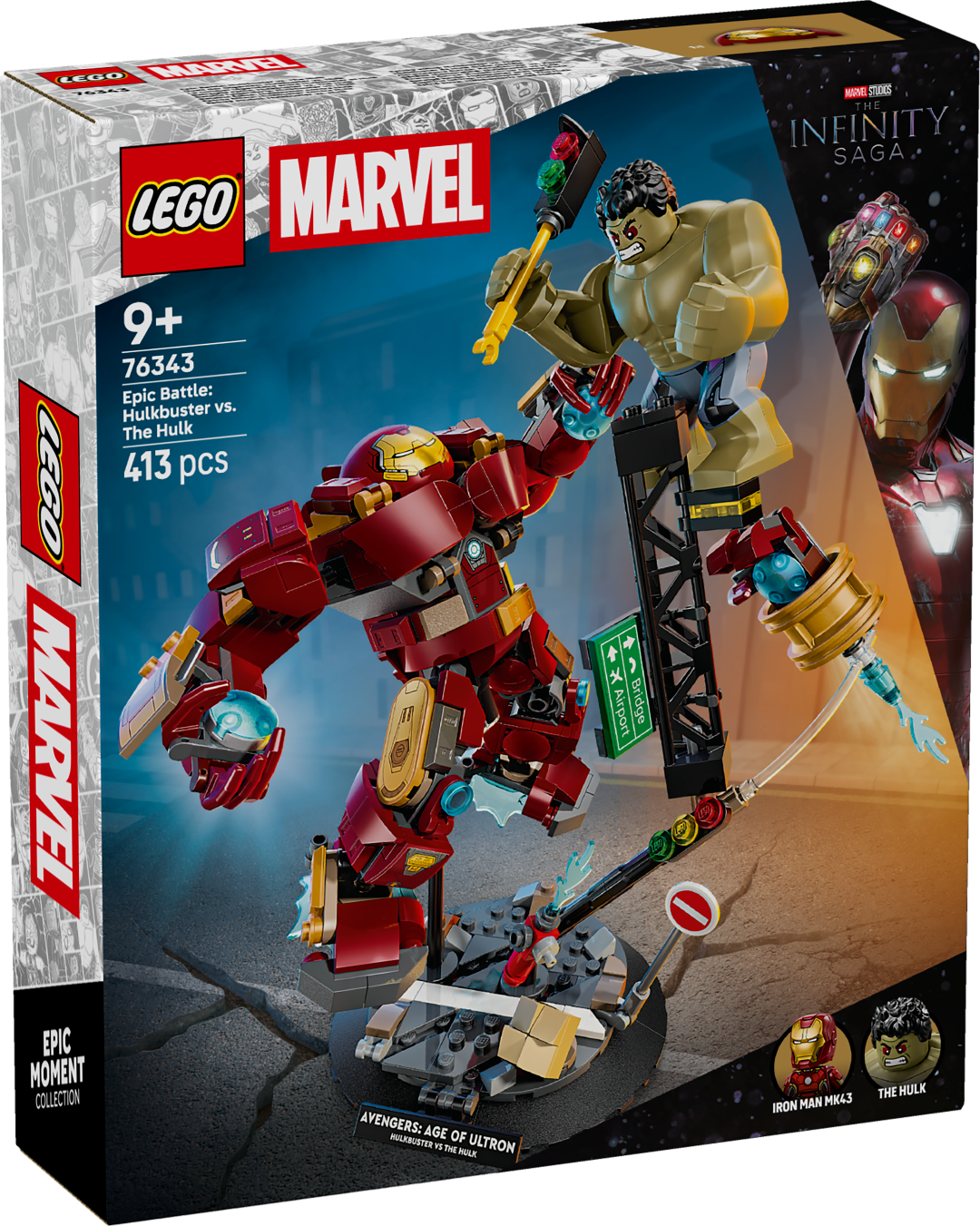 LEGO Super Heroes Epic Battle: Hulkbuster vs. The Hulk 76343L