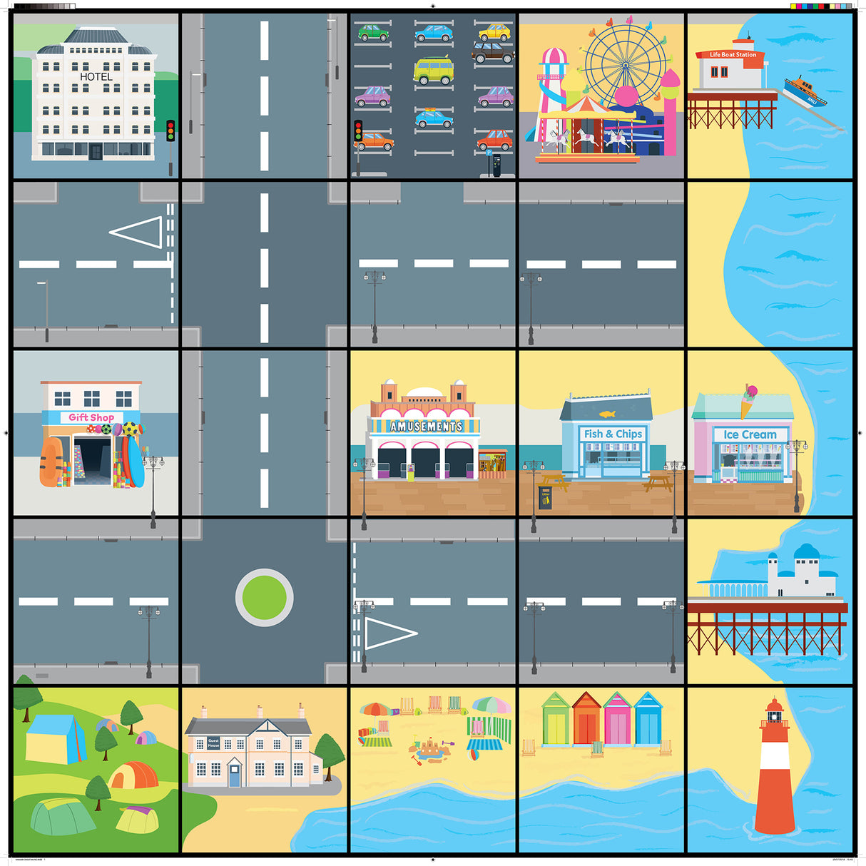 TTS Bee-Bot Seaside Mat IT10148B