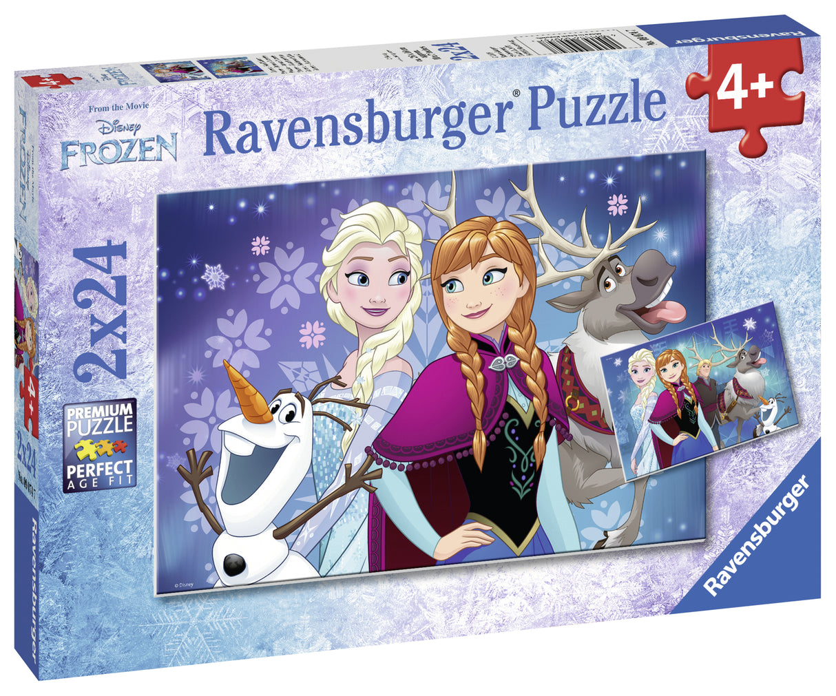 Ravensburger Puzzle 2x24 pc Disney Frozen 090747V
