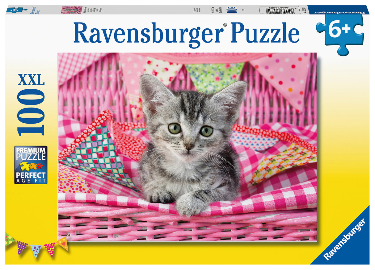 Ravensburger Puzzle 100 pc Cute Kitten 129850V