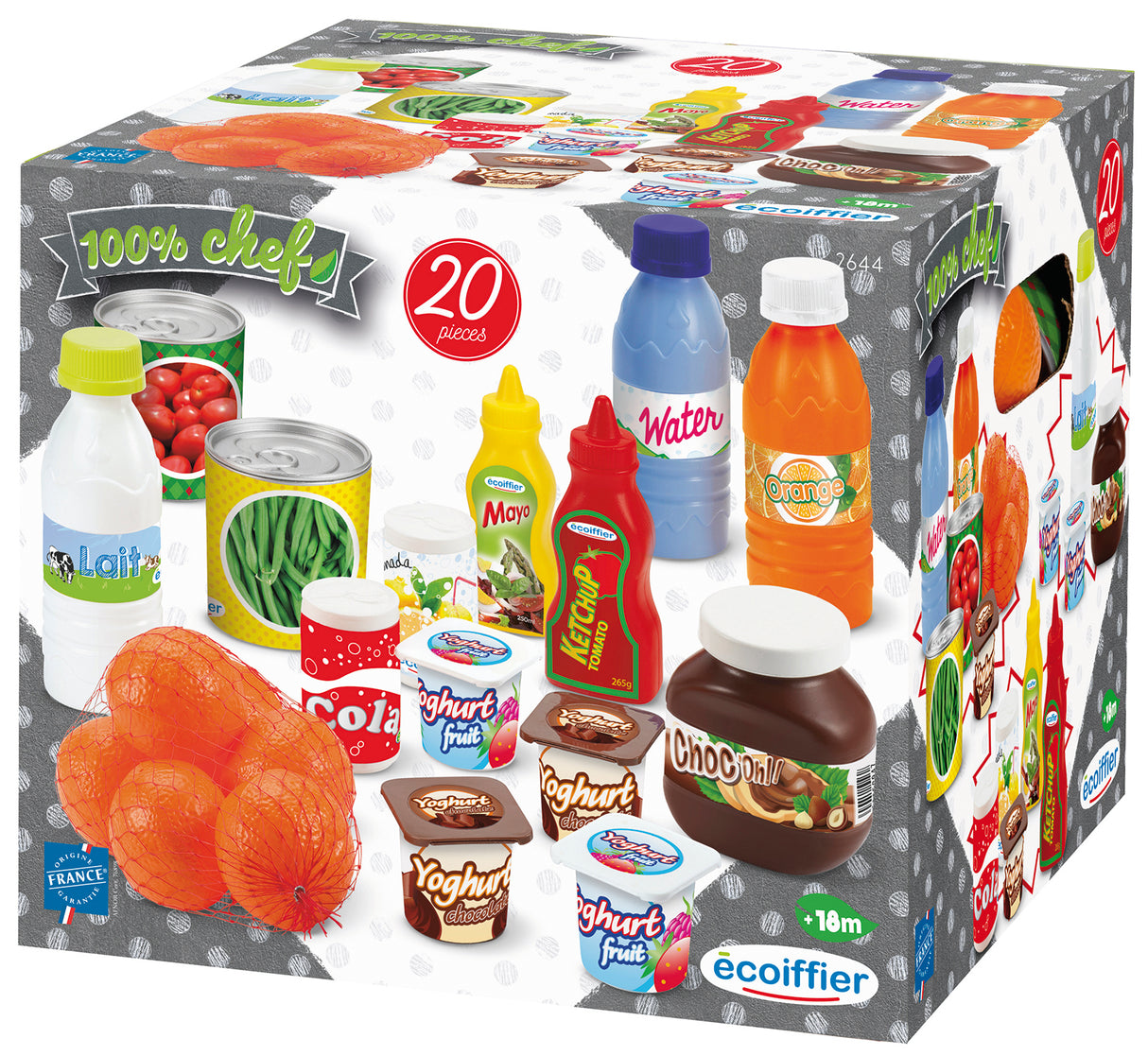 Ecoiffier Food Box 8/2644S