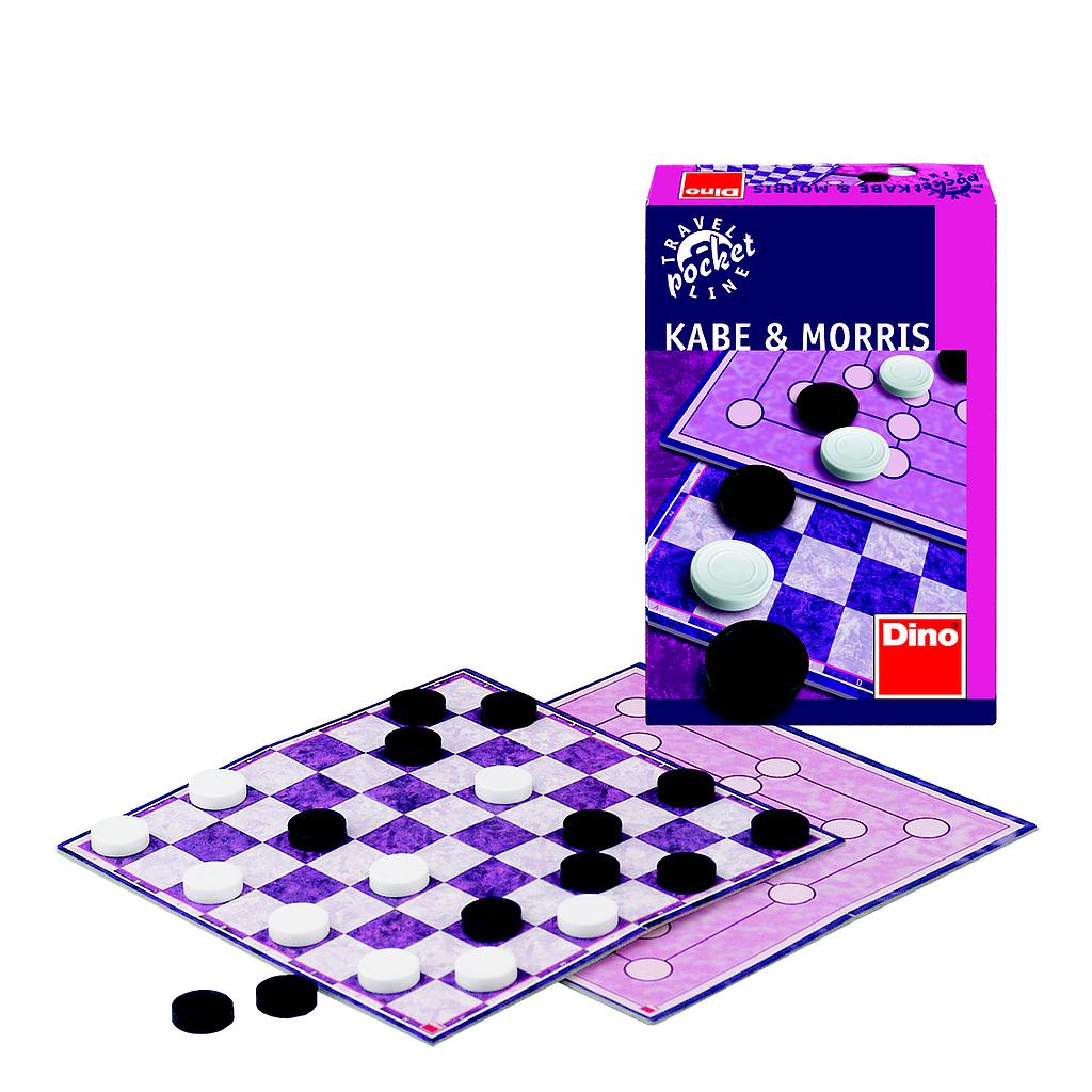 Dino Checkers and Morris 76145D