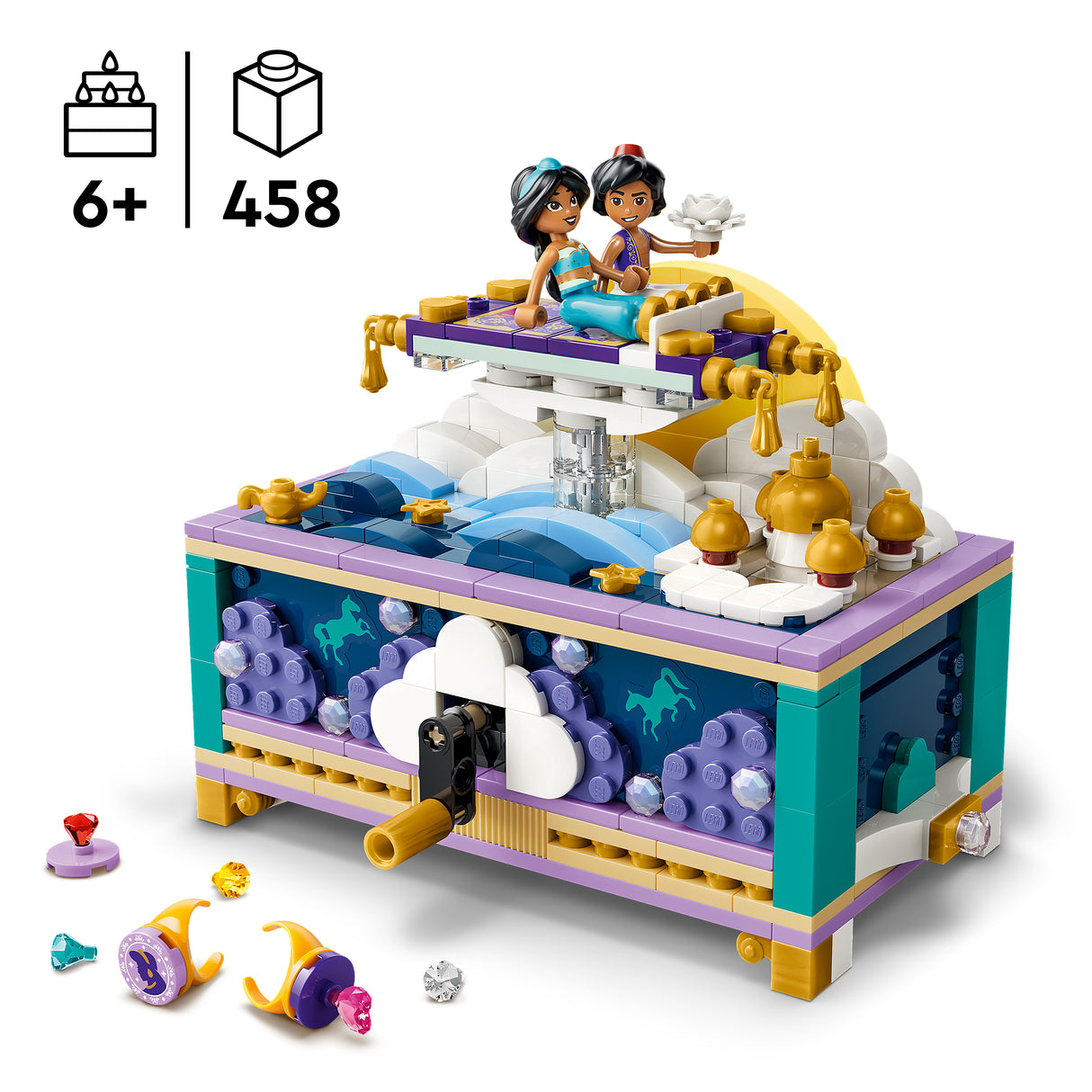 LEGO Disney Princess Jasmine’s Jewelry Box 43295L