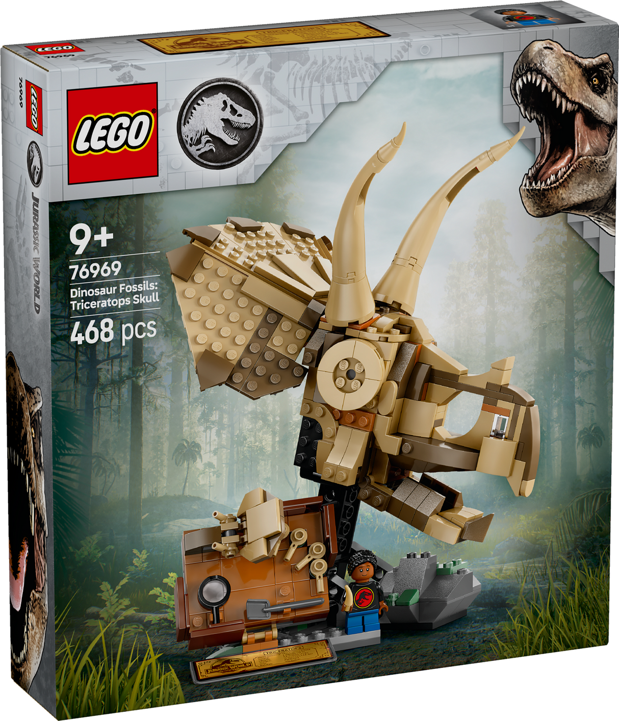 LEGO Jurassic World Dinosaur Fossils: Triceratops Skull 76969L