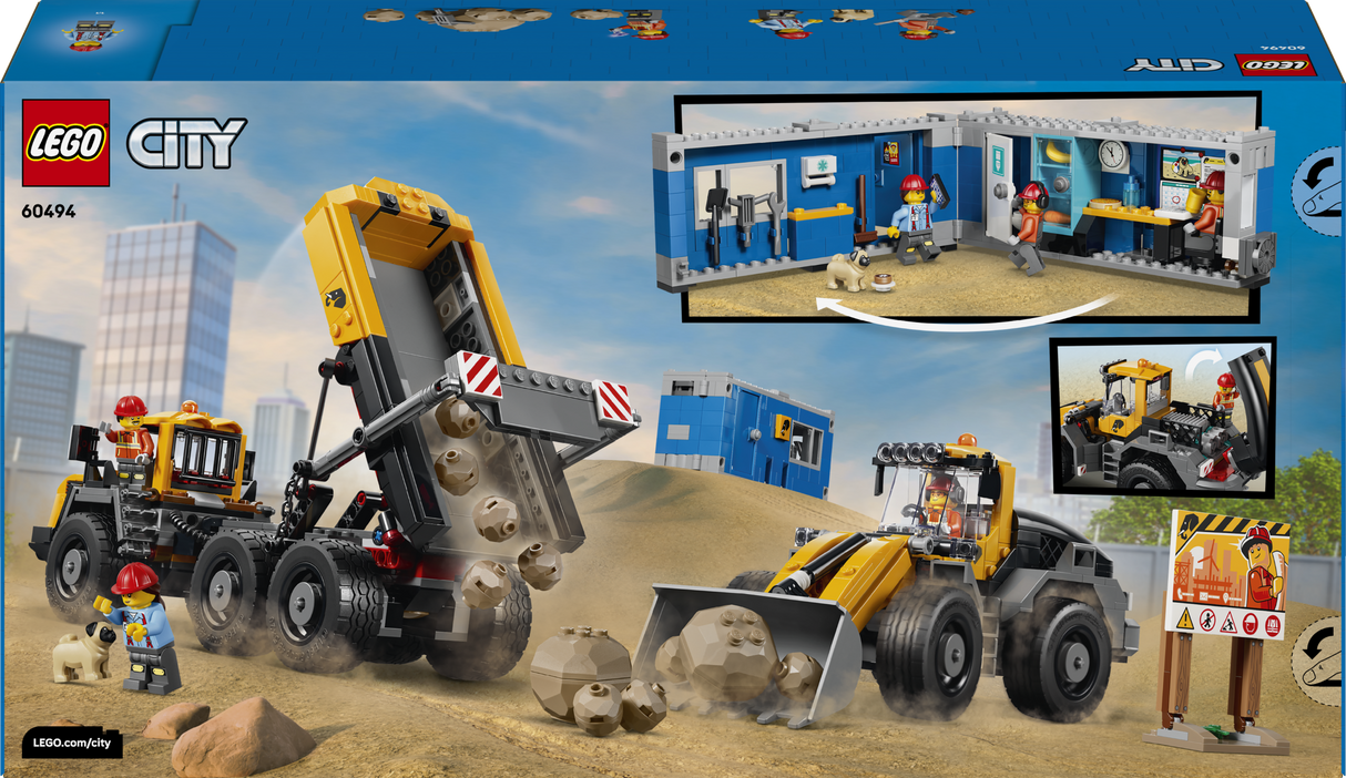 LEGO City Dump Truck & Front End Loader 60494L