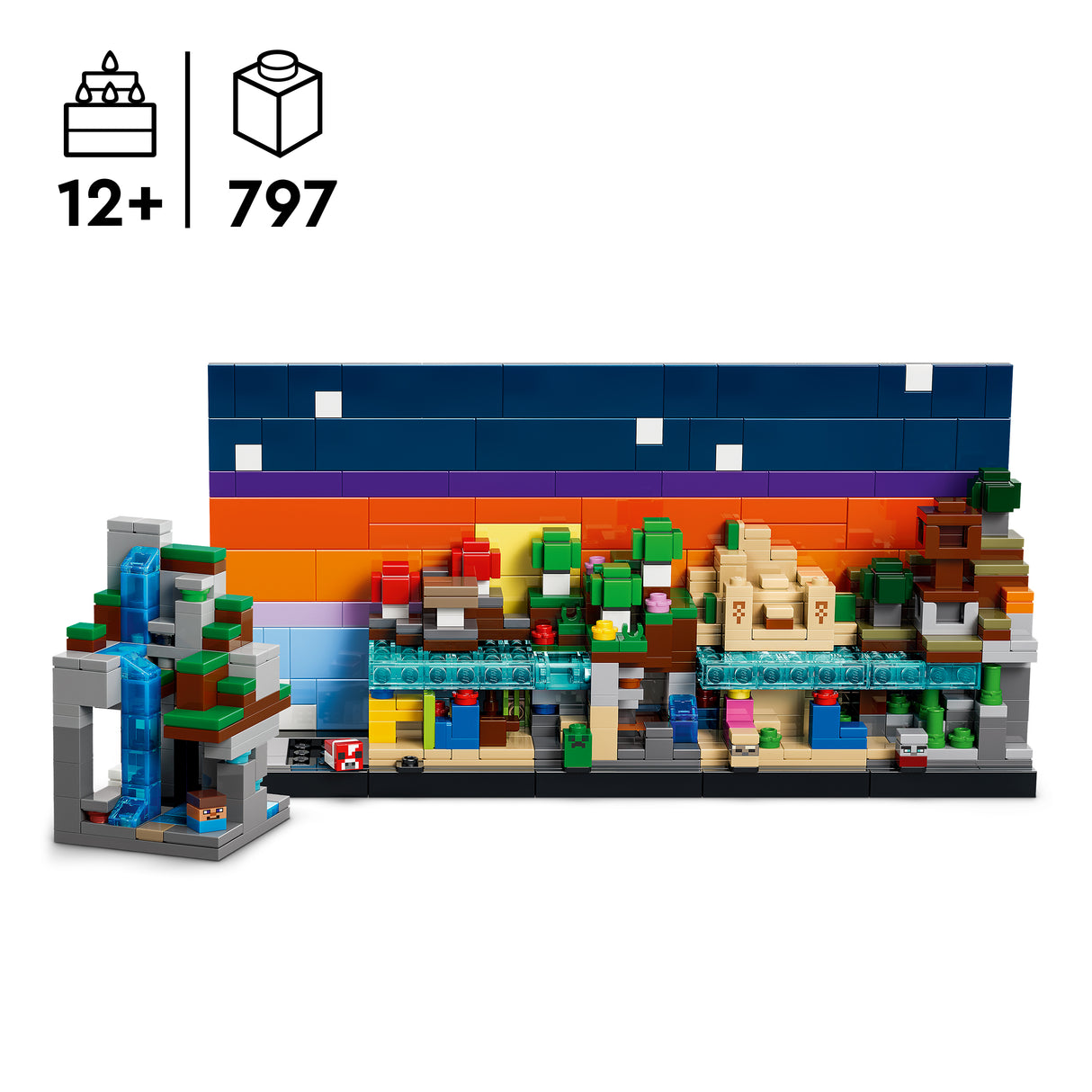 LEGO Minecraft Mini Biomes 21589L